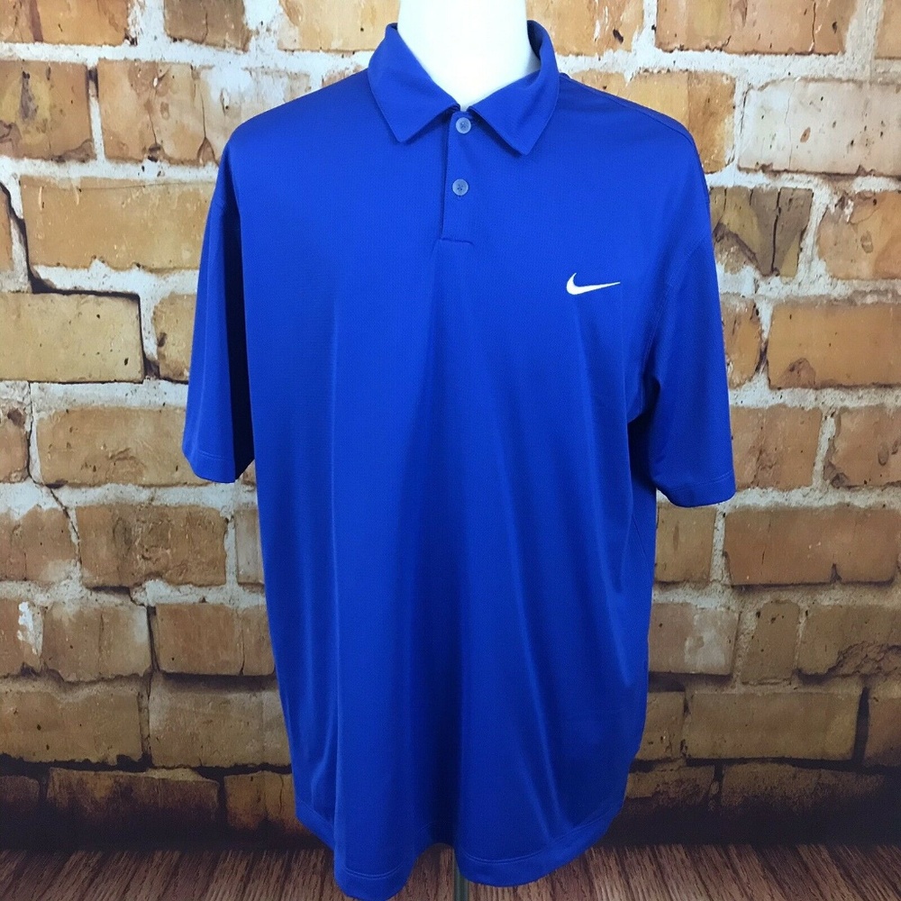 Nike Golf Dry Fit Polo Short Sleeve Shirt XL